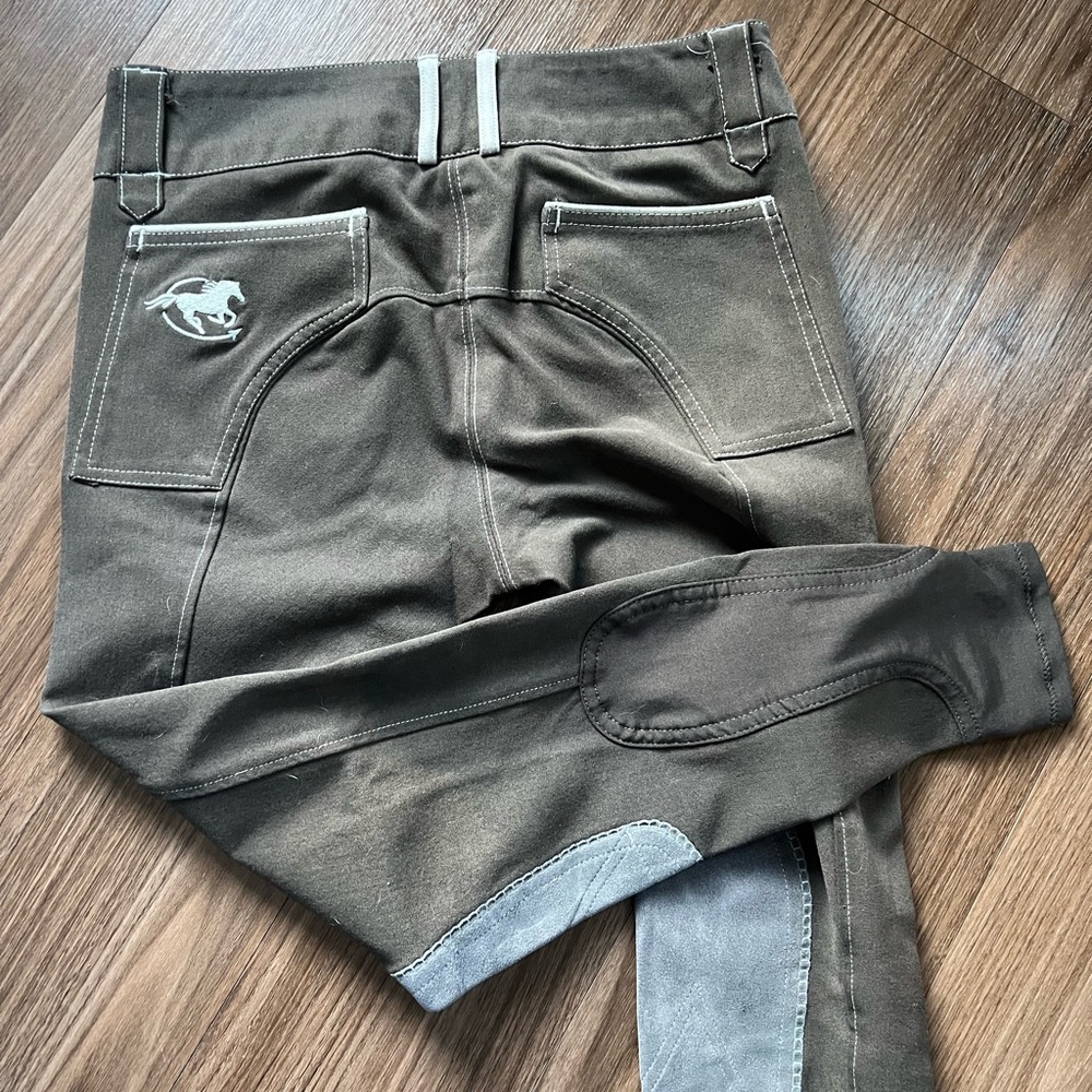 Smartpak Brown Riding Pants - 26R - Picture 2 of 4